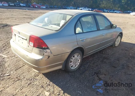2004 Honda Civic Lx from USA, damaged, VIN 2HGES16534H510323